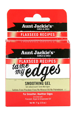 AUNT JACKIE'S Tame My Edges – Smoothing Gel (2.5 oz), Sareya Beauty Supply Store in calgary Alberta Canada